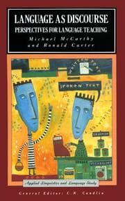 Tapa de Language as discourse