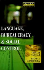 Tapa de Language, bureaucracy, and social control