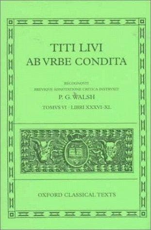 Tapa de Ab Urbe Condita: Volume VI