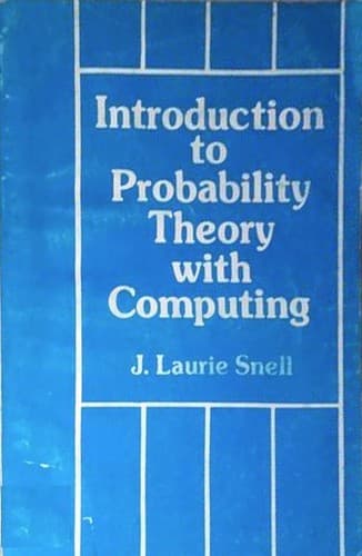 Tapa de Introduction to probability theory with computing