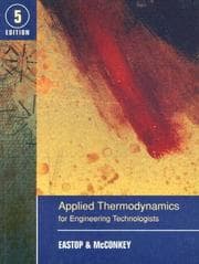 Tapa de Applied Thermodynamics for Engineering Technologists