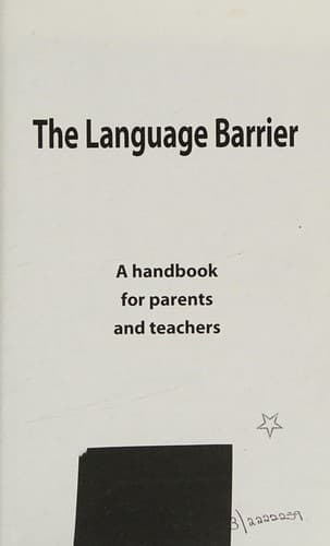 Tapa de The language barrier