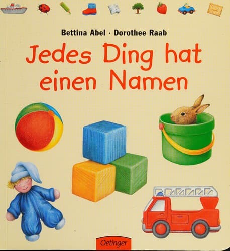 Tapa de Jedes Ding hat einen Namen