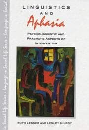 Tapa de Linguistics and Aphasia