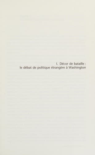 Tapa de Washington et le monde