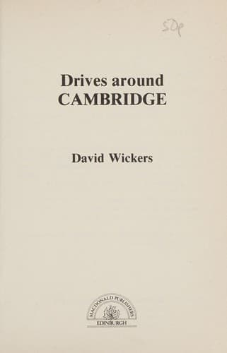 Tapa de Drives around Cambridge
