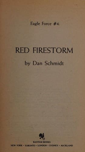Tapa de Red Firestorm