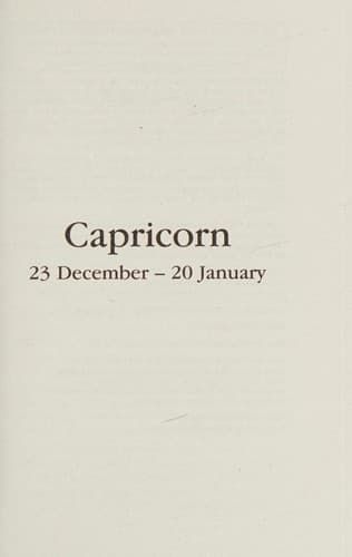 Tapa de Capricorn 2011