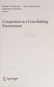 Tapa de Competition in a consolidating environment