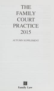 Tapa de The family court practice