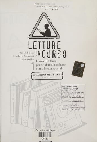 Tapa de Letture in corso