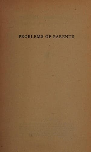 Tapa de Problems of parents