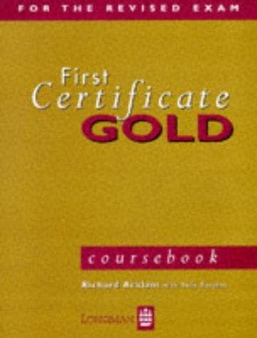 Tapa de First Certificate Gold (FCE)