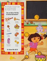 Tapa de Look and find with Dora