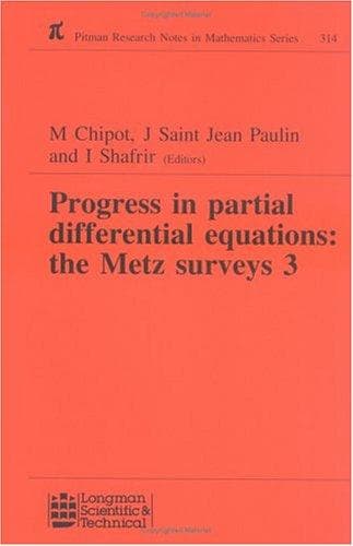 Tapa de Progress in Partial Differential Equations