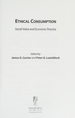 Tapa de Ethical consumption