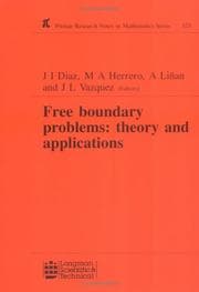 Tapa de Free boundary problems