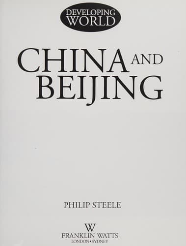 Tapa de China and Beijing