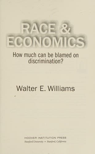 Tapa de Race & economics