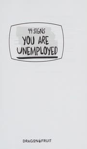 Tapa de 99 Signs You Are Unemployed