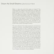 Tapa de Dream No Small Dreams