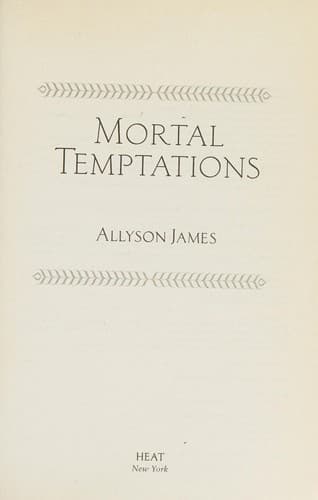 Tapa de Mortal temptations