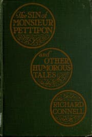 Tapa de The sin of Monsieur Pettipon and other humorous tales