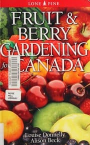 Tapa de Fruit and Berry Gardening for Canada