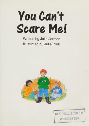 Tapa de You can't scare me!