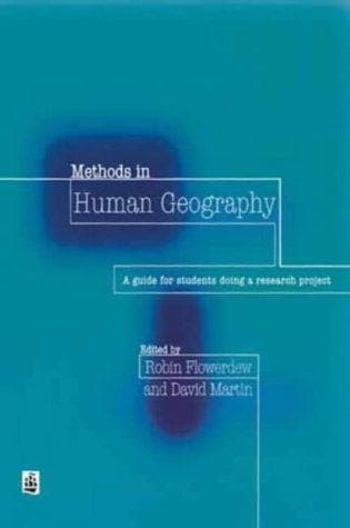 Tapa de Methods in human geography