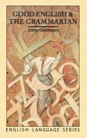 Tapa de Good English and the grammarian