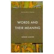 Tapa de Words and their meaning