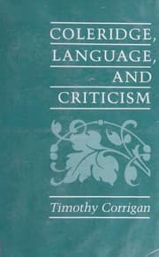 Tapa de Coleridge, language, and criticism
