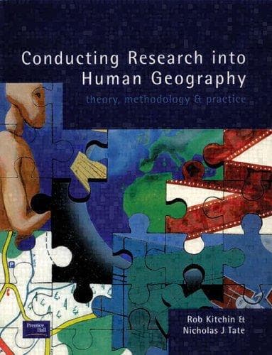 Tapa de Conducting research in human geography