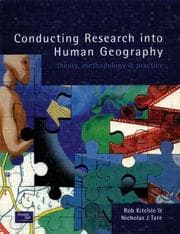 Tapa de Conducting research in human geography