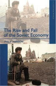 Tapa de The rise and fall of the Soviet economy