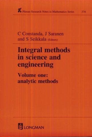Tapa de Integral methods in science and engineering 1996