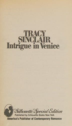 Tapa de Intrigue In Venice
