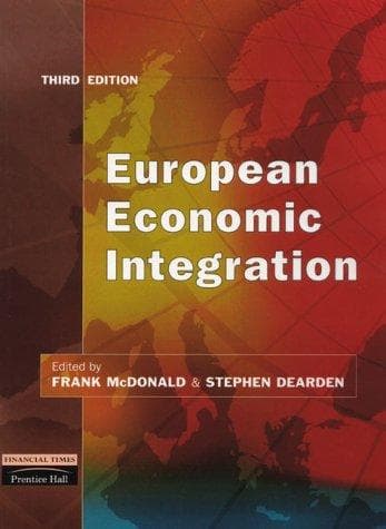 Tapa de European Economic Integration