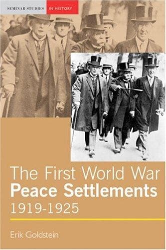 Tapa de The First World War Peace Settlements