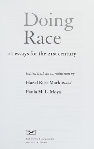 Tapa de Doing race