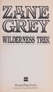 Tapa de Wilderness Trek