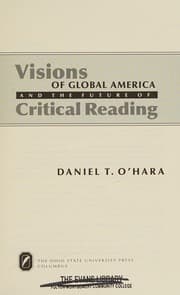 Tapa de Visions of global America and the future of critical reading