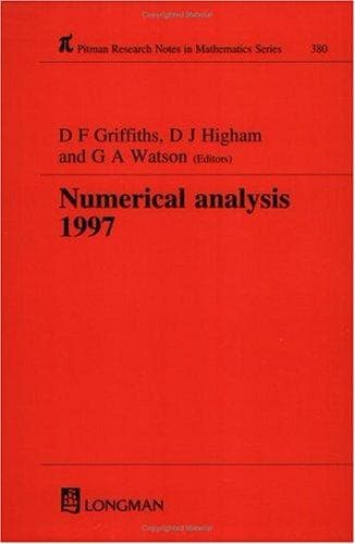 Tapa de Numerical analysis 1997