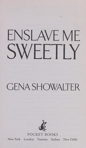 Tapa de Enslave me sweetly