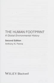 Tapa de The human footprint