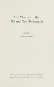 Tapa de The Messiah in the Old and New Testaments