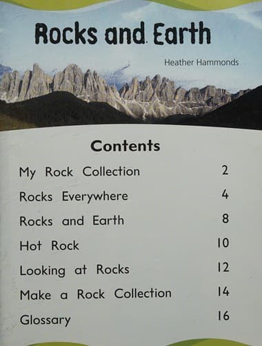 Tapa de Rocks and earth