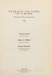 Tapa de Female victims of crime