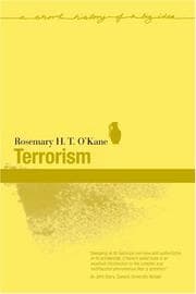 Tapa de Terrorism (Short Histories of Big Ideas)